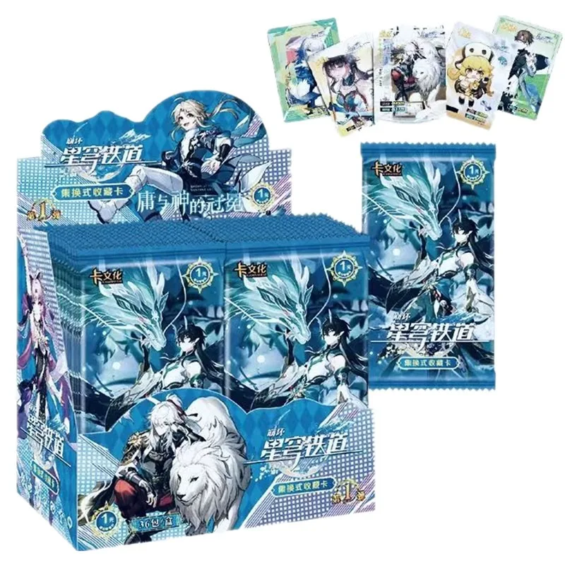 Anime Honkai Star Rail Card Cold Ironing Process Metal Card Game Genshin Impact Honkai Star Rail way Classic Collectible Card
