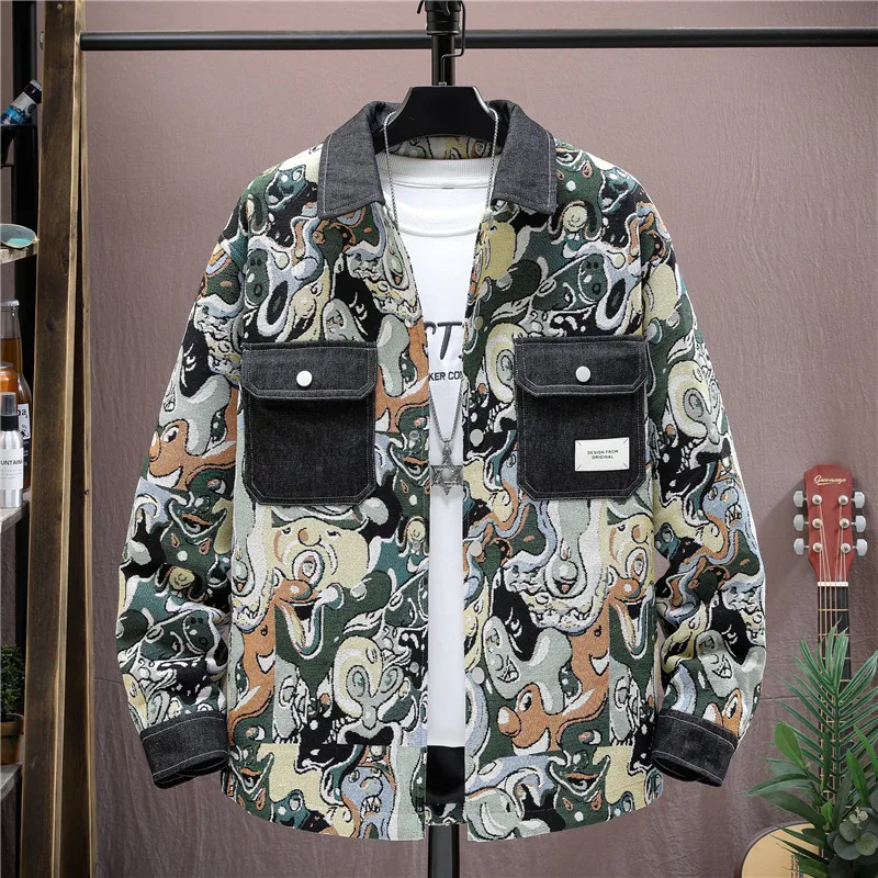 

Male Jackets Men's Blazers Windbreaker Men's Clothing Casual Coat Spring Autumn Outerwear Men's Fashion Leisure Menswear Camping
