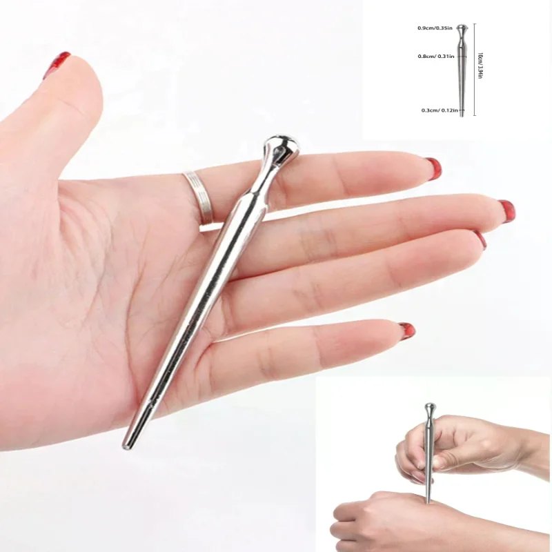 

For Body Pain Relief Care Acupuncture Pen Metal Manual Acupuncture Pen Trigger Point Massager Deep Tissue Massage Tool