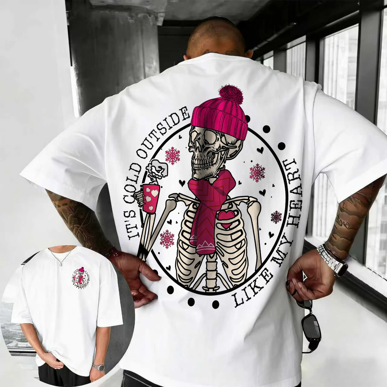 

2026 Summer Disney Print T-shirt, 100% Pure Cotton Short-sleeved Casual Loose Breathable Top, Unisex