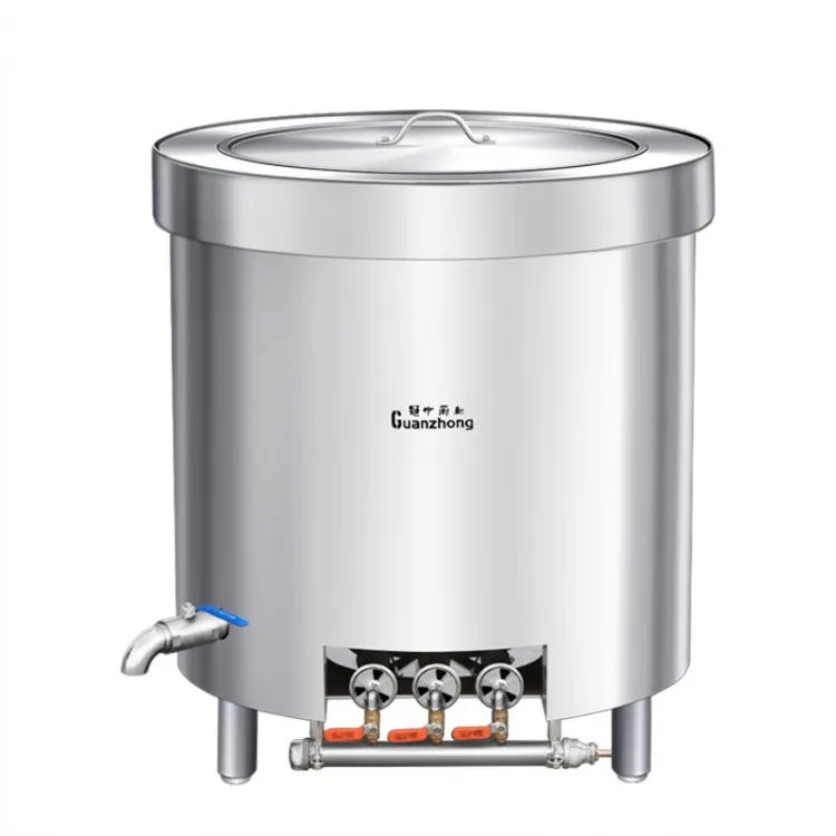 50L 100L 200L 300L 400L 1000L Pots For Cooking Set Large Commercial Stainless Steel Big Cooking