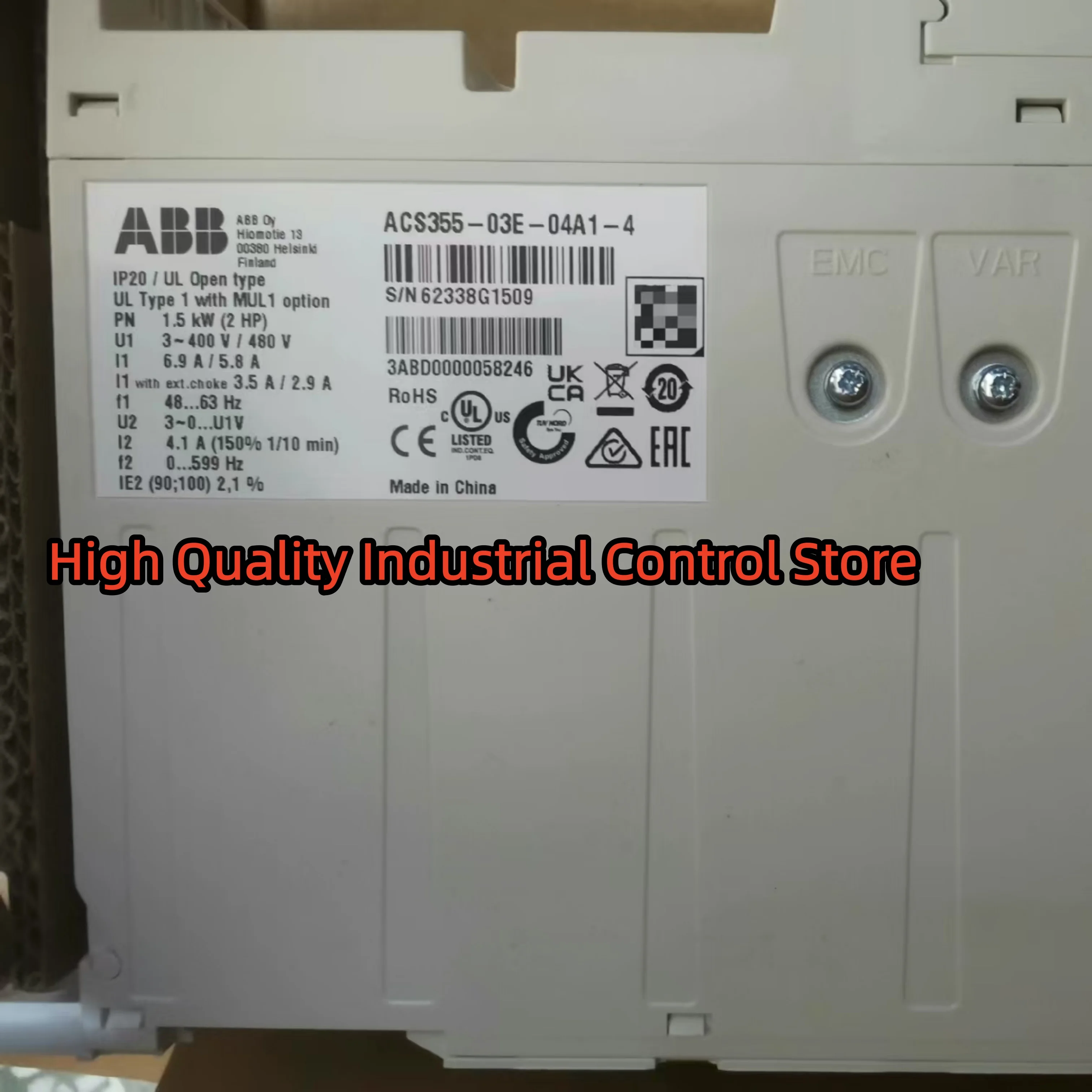 

Frequency Converter ACS355-01E-06A7-2 ACS355-03E-04A1-4 brand new