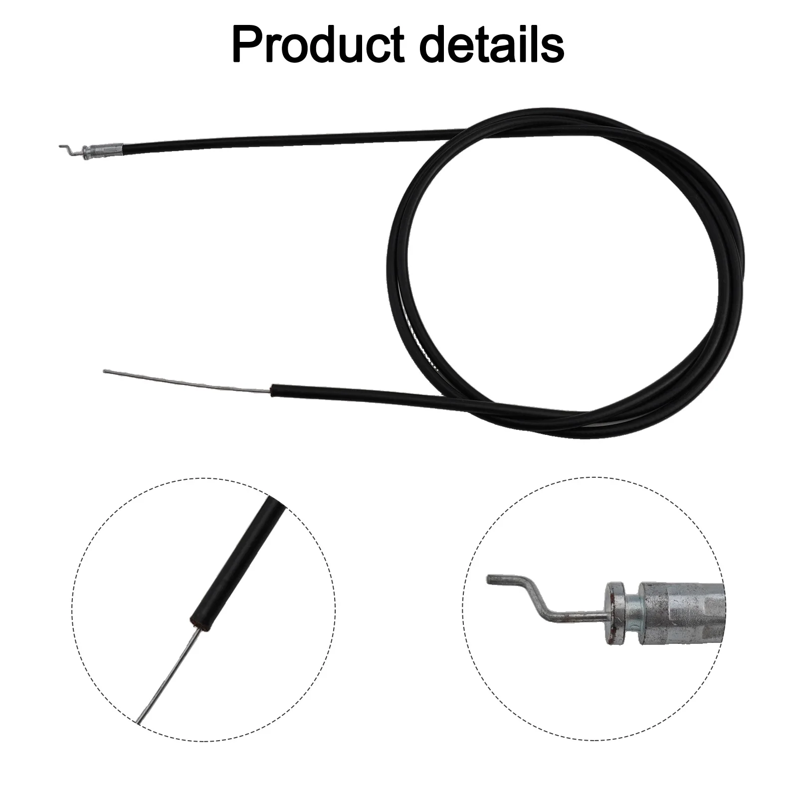 Garden Throttle Cable 1* 1pcs 1x Accessories Black Castel For Mountfield For Tecumseh/Kohler/Sumec Linhai/Honda