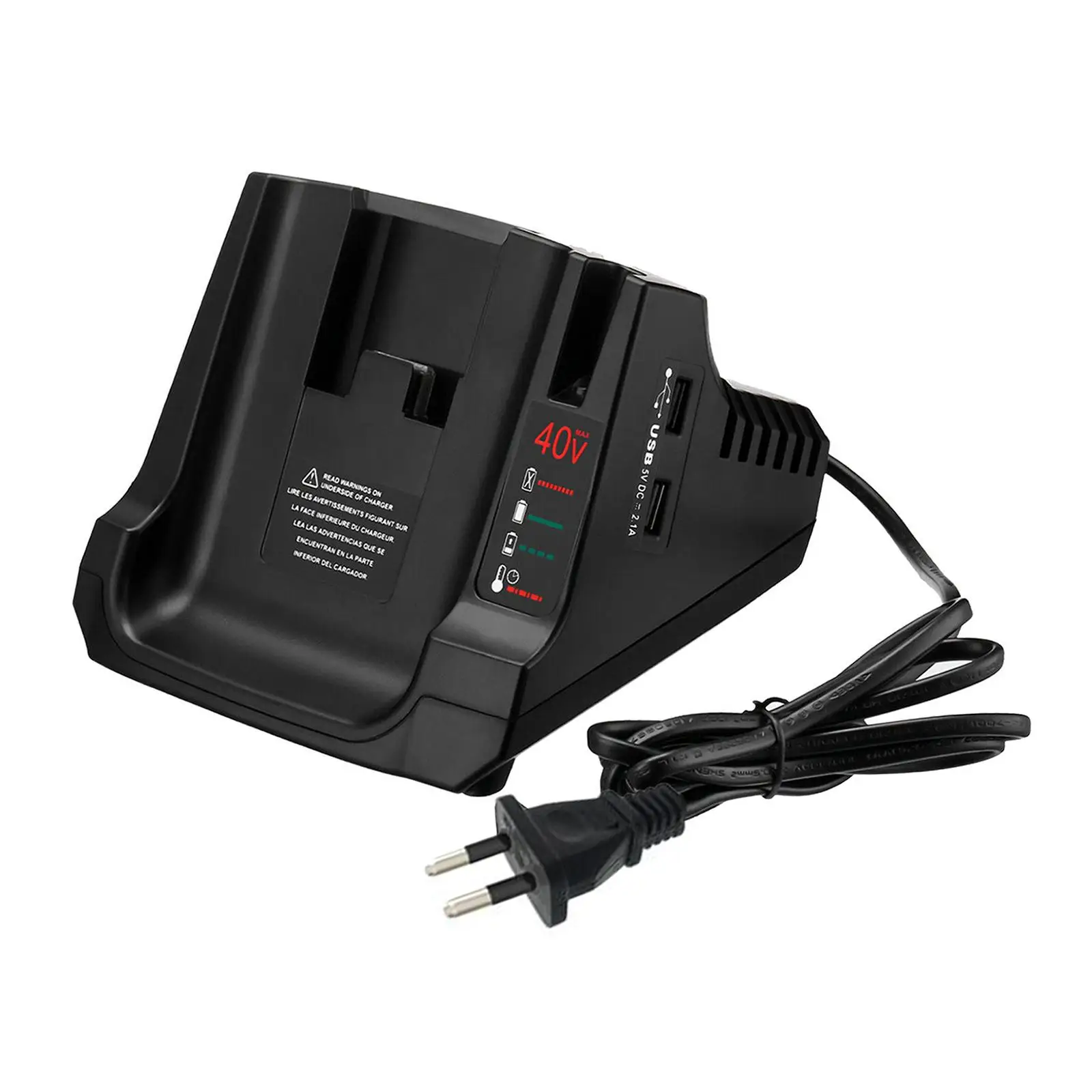 Replacement Lithium Ion Battery Charger Rechargeable Adapter Power Supply for Black Decker LBX1540 LBXR2036 Hedge Trimmer
