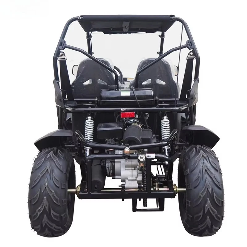 2026 45km/h Electric/Pull Start System Gokart Buggy 2 Person Go Kart Cheap, 4 Stroke 200cc Racing Go Kart Adult
