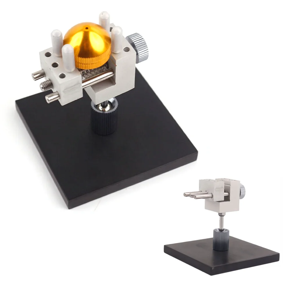 Aluminum Alloy Vise with 6 Adjustable Gripping Bars for Jewelry Making Craft Projects and Precision Small Part Holding