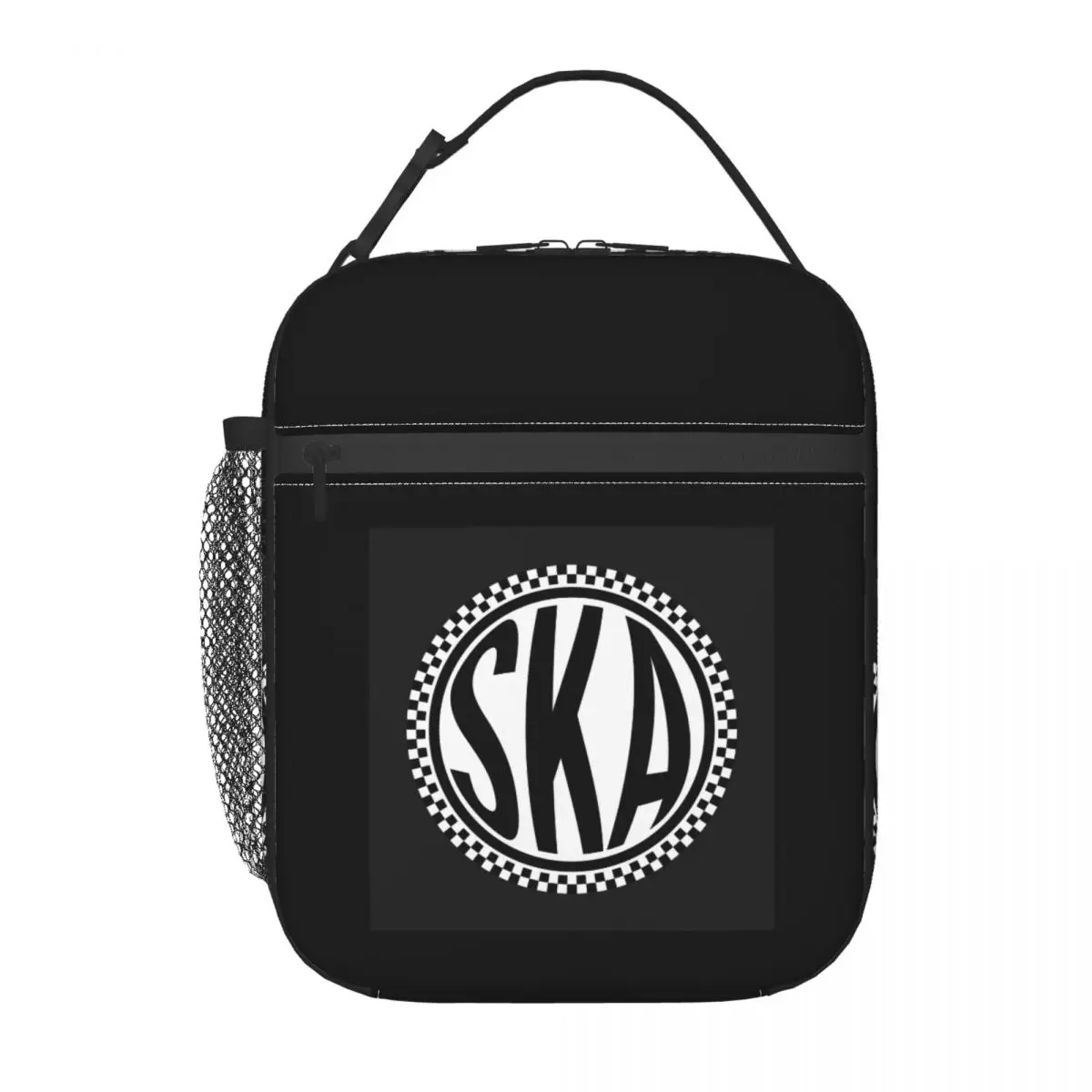 Ska Insulated Lunch Bag for Women Resuable Jamaica Music Cooler Thermal Lunch Tote Office Picnic Travel