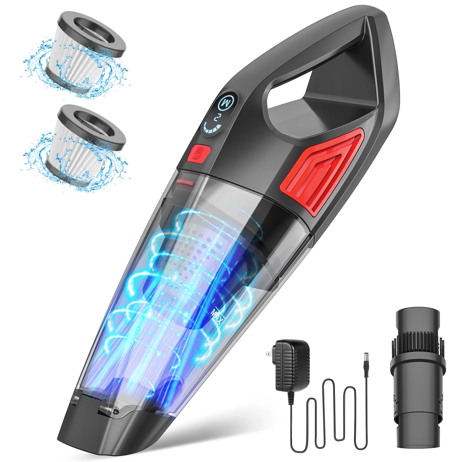 Multifunction Portable Handheld Cyclone Wireless Vertical Cleaner Vacuum for Couch Sofa