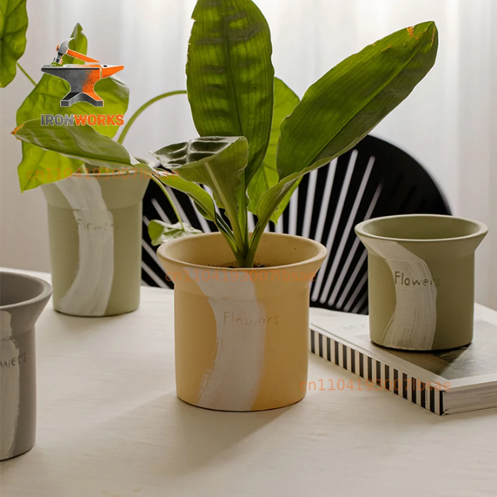 large-diameter-cylindrical-plant-basin-home-decoration-basin-concrete