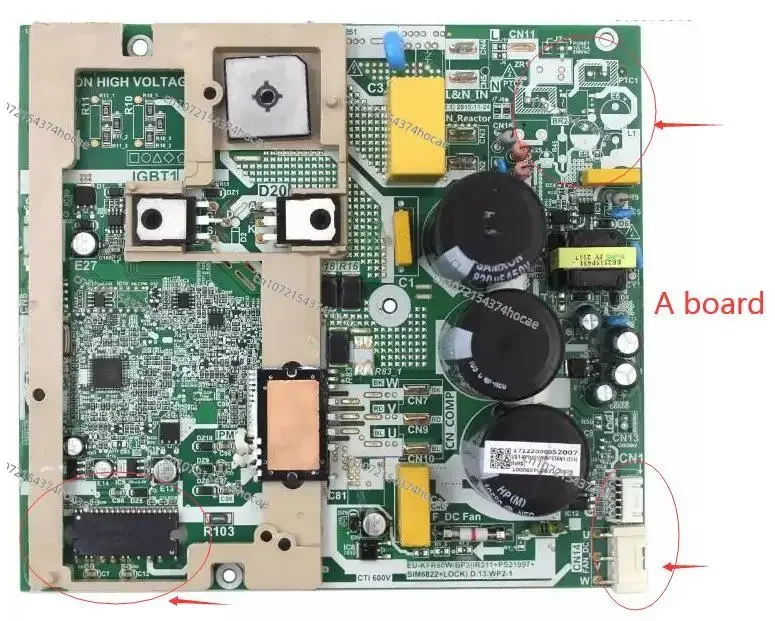 New Carrier Variable Frequency Main Board CAKR-KF85W2 BP2N1-CA 17122000045101 17122000018251