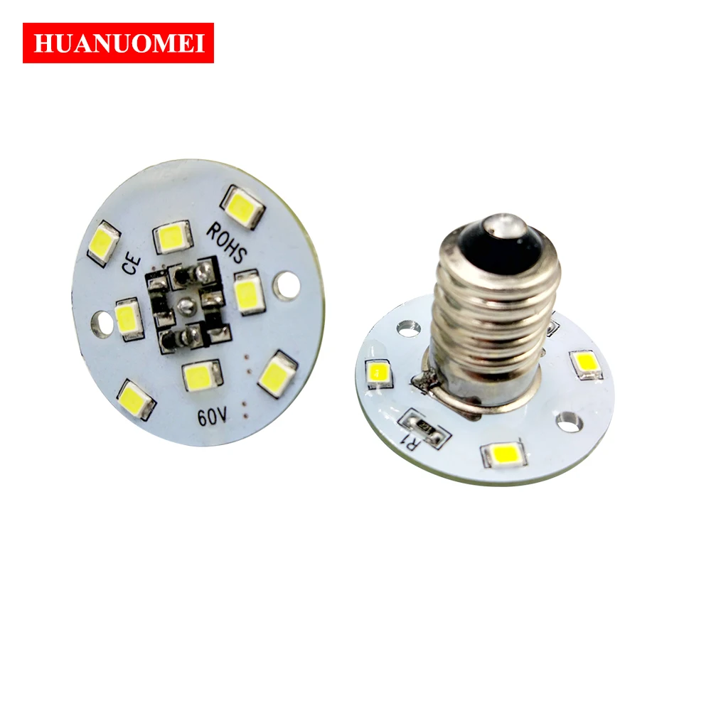 E14 LED Theme Park 2835 SMD Single Color AC60V 32mm 12 LEDs Point Light Waterproof IP44 Red Green Blue Yellow White Warm White