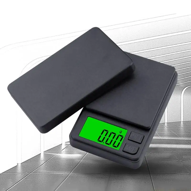 A2BE Professional Miniature Weighing Machine 0.01g Resolution Multifunctional Kitchen Scale with Backlit Screen