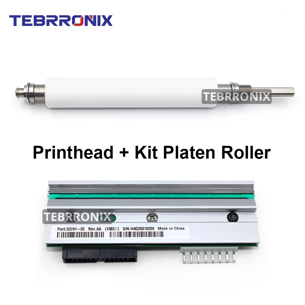 

P1053360-019 Printhead + Roller for Zebra 105SL Plus 300dpi Thermal Barcode Label Printer G41011M