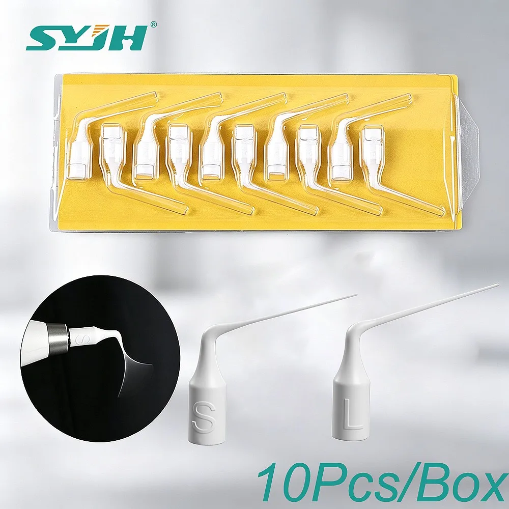 Dentals 10Pcs Sonic Endo Activator Tips L/S Vibration Cleaning Root Canal Instrument