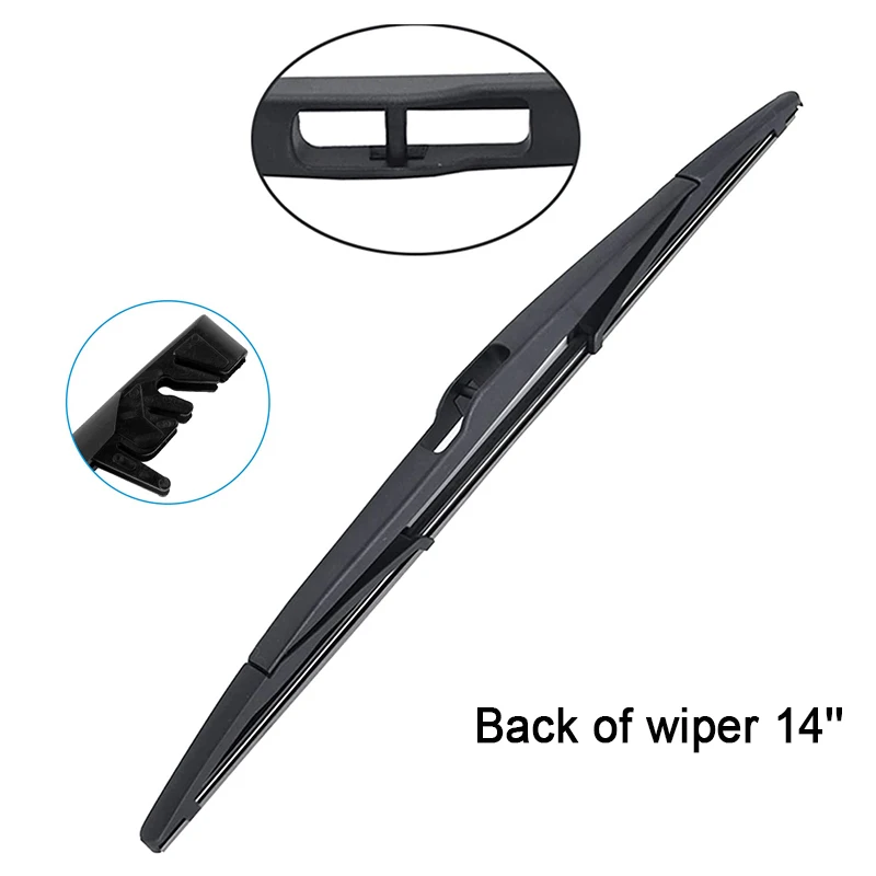 For Mazda 3 BK 2004 2005 2006 2007 2008 2009 Hatchback Frameless Front Rear Back Wiper Blades Cutter Set Auto Replacement Parts