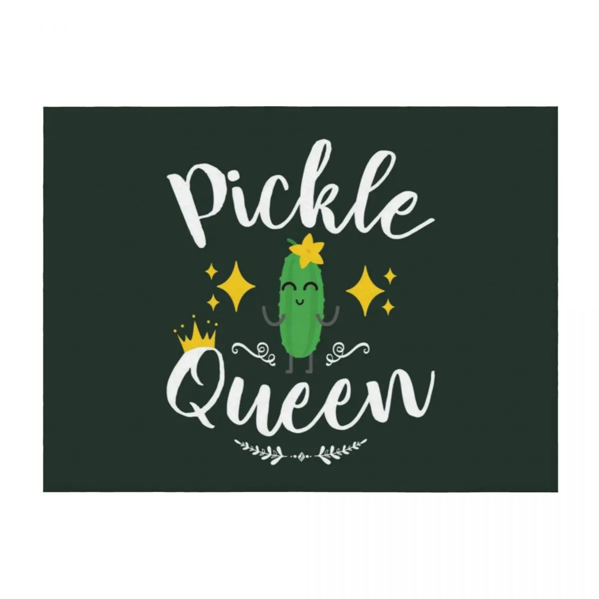 

Pickle Queen Throw Blanket Kid'S Soft Beds Bed Blankets For Bed Blankets