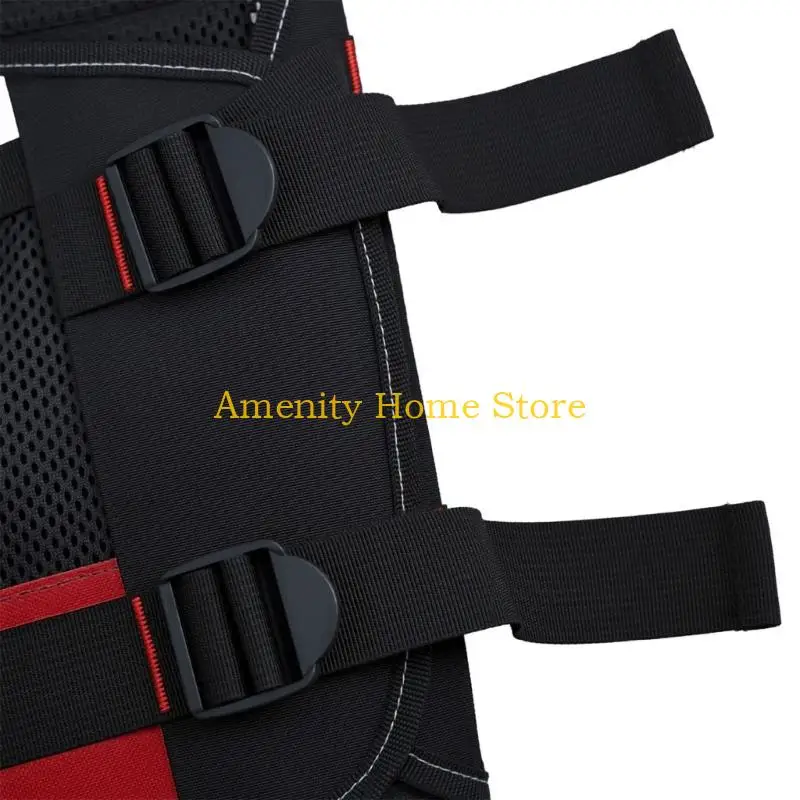 F26C Strong Work Vest For Laborers Having Multiple Pockets And Breathable Back Panel For Comfort All Day