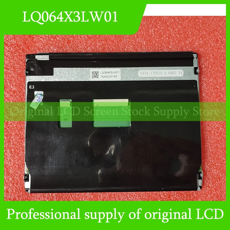 

Original LQ064X3LW01 LCD Display Screen For Sharp 6.4 Inch Panel Brand New 100% Tested