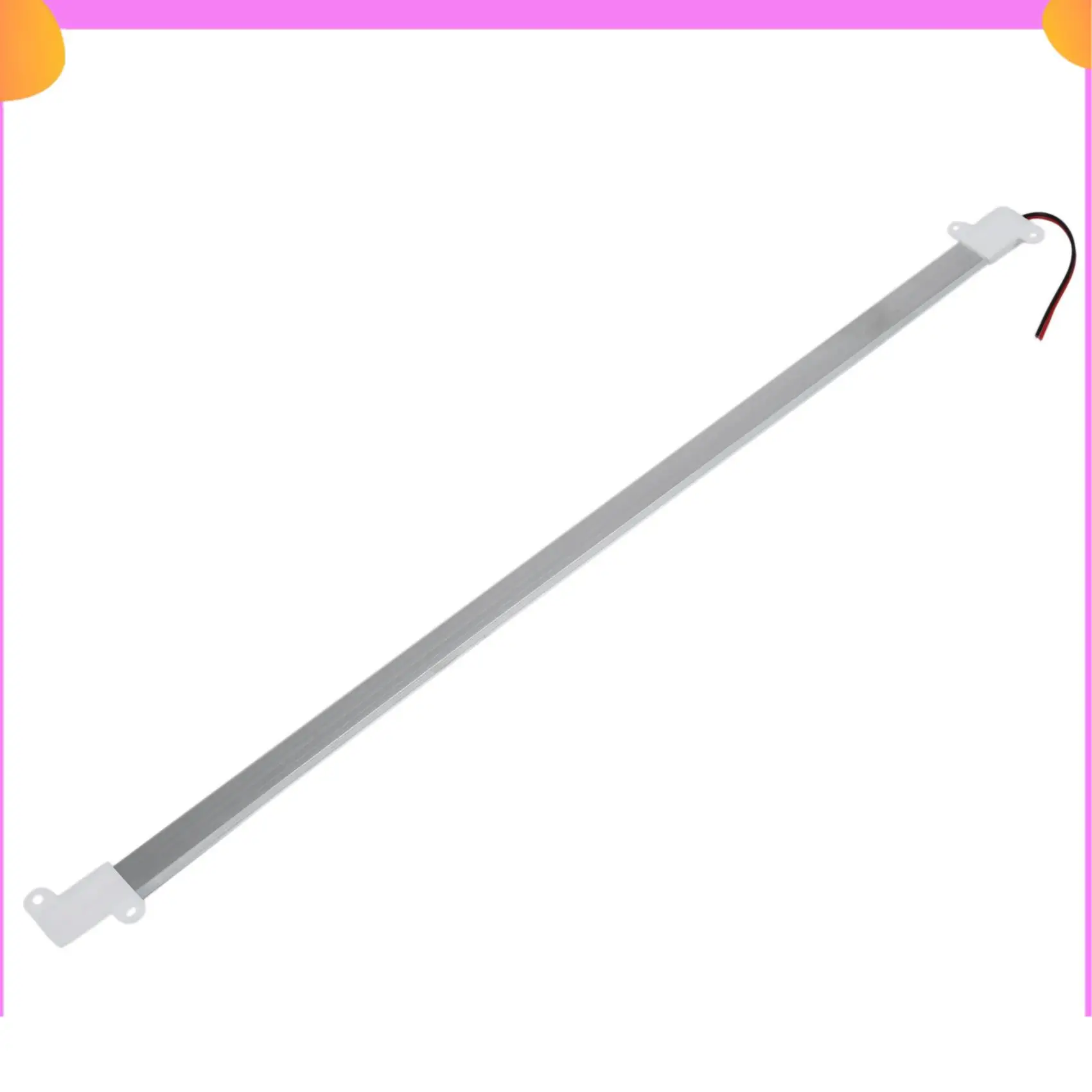 

A23P 10Pcs 50CM 12V 36 LED 5050 SMD Hard Strip Bar Light Aluminum Rigid White