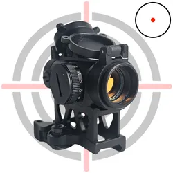 Red Dot Sight Adjustable Reflex Sight Compact Scope Optical Hunting Tactical Airsoft Scopes It 20mm Weaver Rail