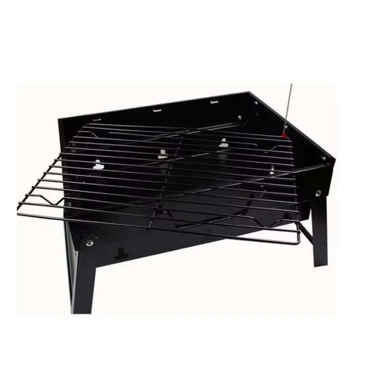 Portable BBQ Grills Stack Charcoal 3-5 People Thicken Barbecue Box Tools Complete Foldable Outdoor Grills