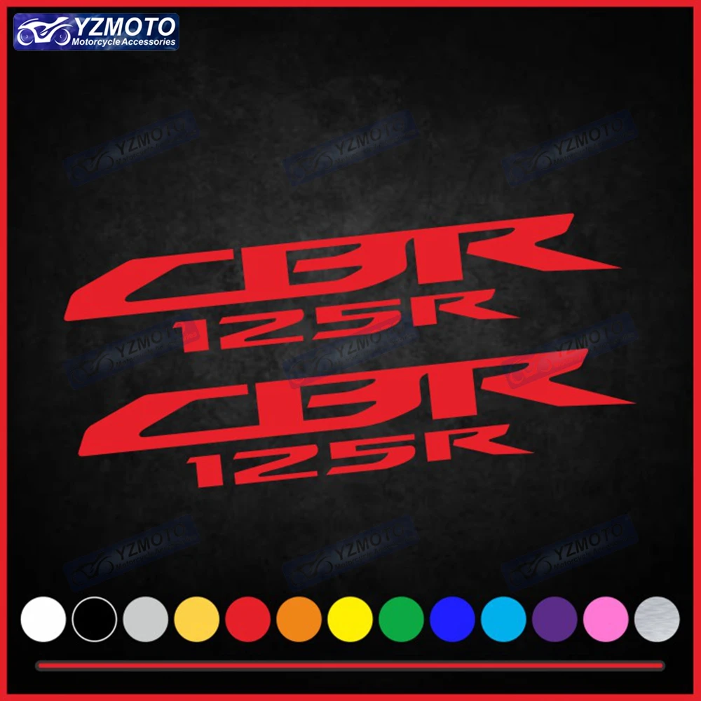 

For Honda CBR125R CB 125R Motorcycle Sticker Car Decal Decoration Fuel Tank Engine Logo Fairing Windshield Helmet Stickers