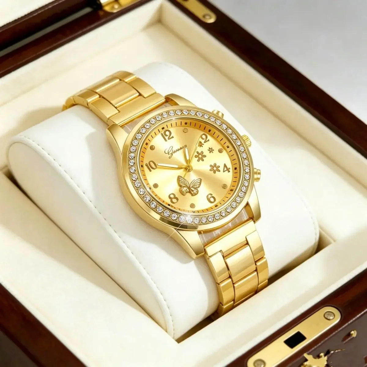 Original genuine light luxury niche simple butterfly watch, feminine temperament, ladies' gift watch, 2026 new model