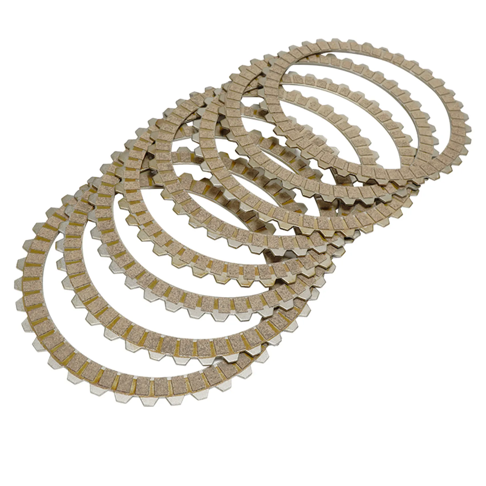 

8X Clutch Plates For Harley Sportster XL 883 XL 1200 1991-2022 Motorcycle