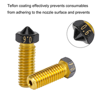 Optimal M6 Thread Brass Nozzle Kit For Anycubic Vyper, Kobra Plus, Kobra Max - 3D Printer Hotends Upgrade
