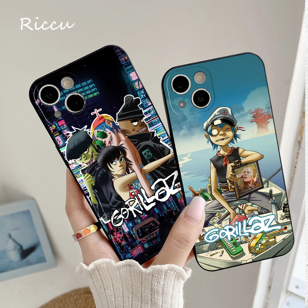 Gorillaz The Now Now Animal Phone Case FOR IPhone 15 14 11 12 Pro 8 7 Plus Pro MAX 12 13 MINI XR XS 13 14 Covers Silicone cases