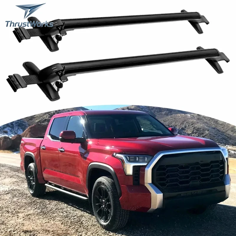 CARpart Fits 2022-2025 2PCS Crossbar Lage Roof Rack Rails Aluminum Kayak Bars Premium Car Accessories New