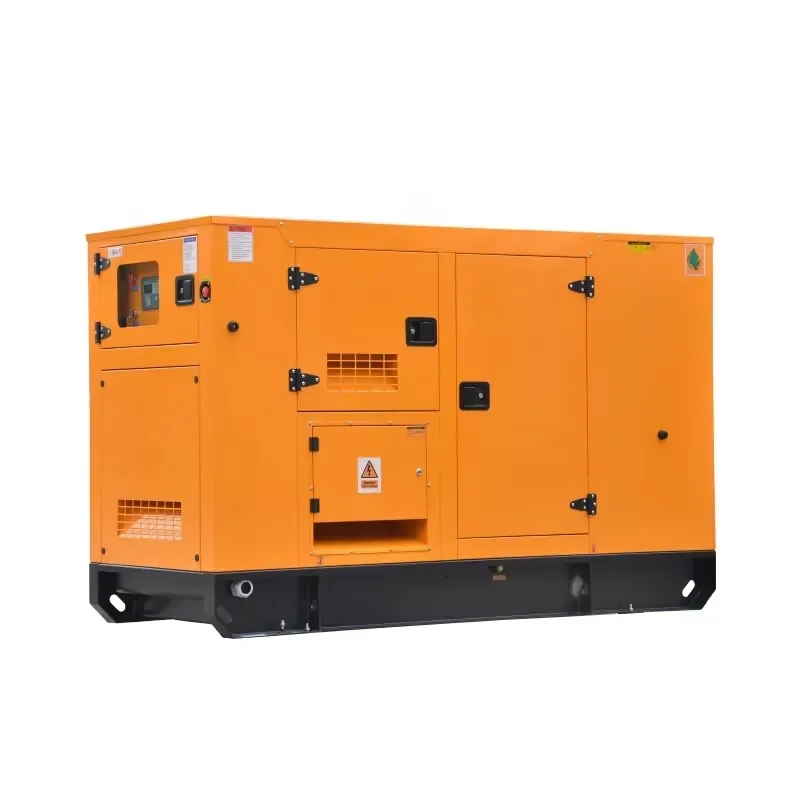 60HZ Single Phase 220/110V 30KW 30KVA Soundproof Generator with Engine