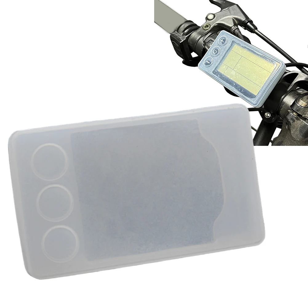 

Soft Display Case Scooter Display Cover Rainy Conditions Good Compatibility Stretch-resistant Material Transparent Design
