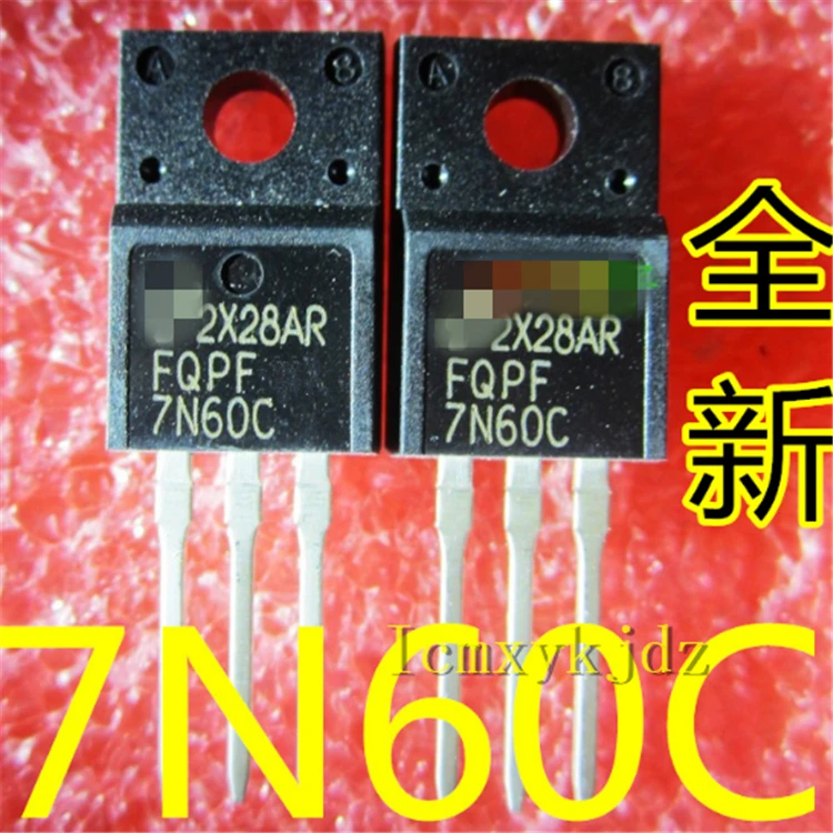 5Pcs/Lot ,  FQPF7N60C FQPF7N60 6A700V  TO-220  ,New Oiginal Product New original Welcome to inquire and purchase ， fast delivery