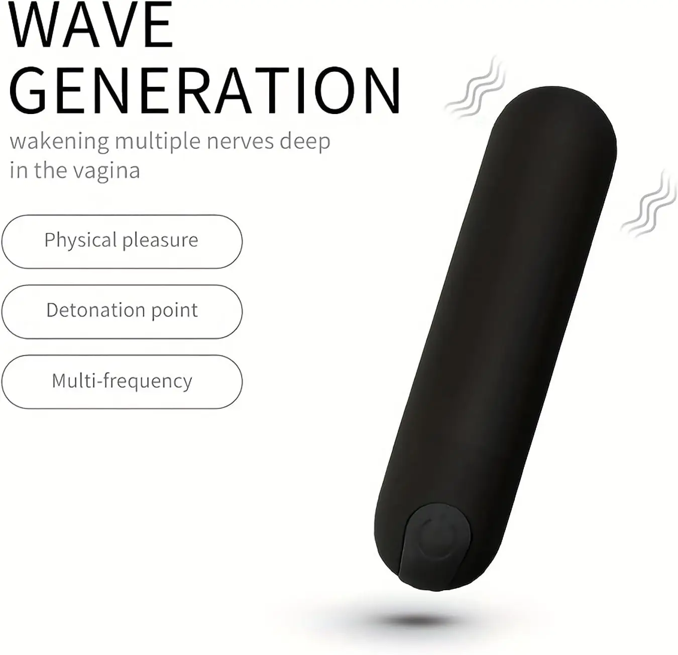 Vibrador G Spot Bullet para Estimulador de Viagem, Mamilos e Clitorais, USB Recarregável, Portátil, Impermeável, Mini Vaginal e Anal, 10 Modos