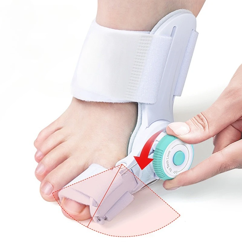 

New Big Toe Brace Eversion Men and Women's Split Toes Adjustable Can Wear Shoes Fixed