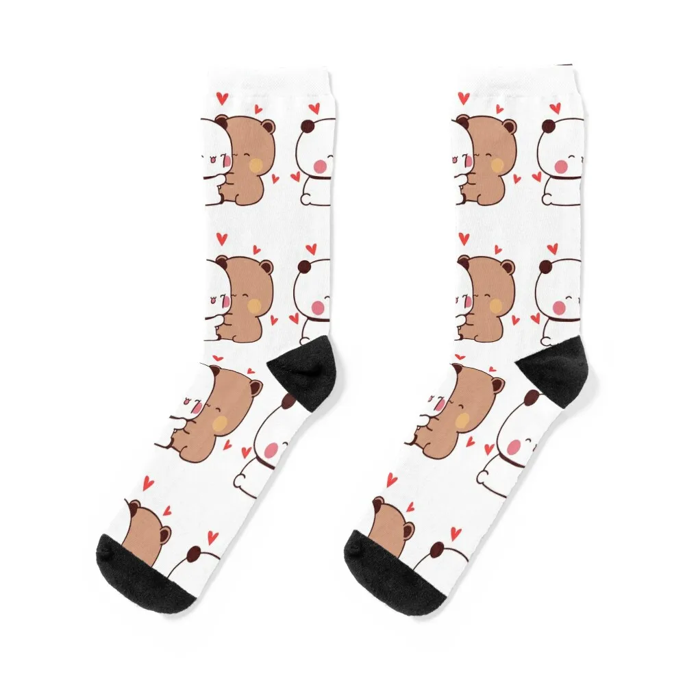 

Bubu Dudu Love Socks Climbing basketball Wholesale loose Woman Socks Men's