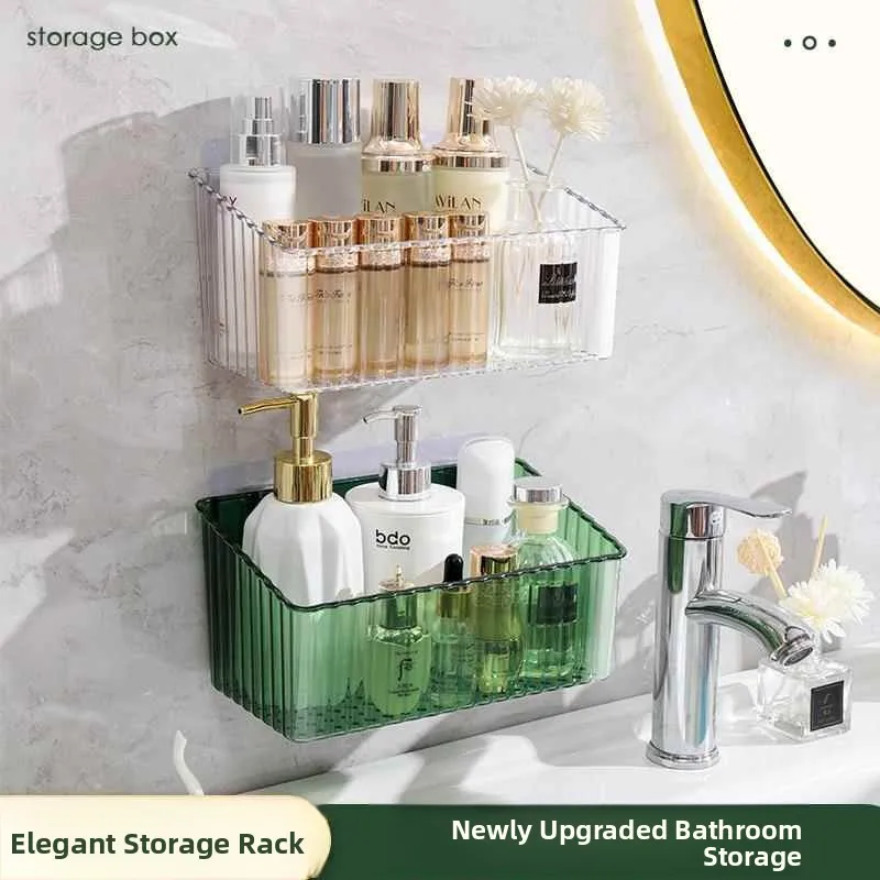 mensola-portaoggetti-trasparente-in-pet-da-parete-per-bagno-senza-foratura-senza-tracce-organizer-creativo-per-bagno-e-cucina