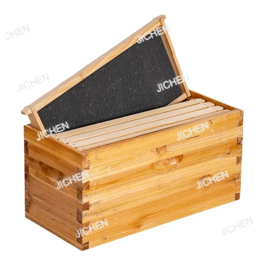 

Standard five-frame beehive, beekeeping tools, medium beehive, wooden beehive
