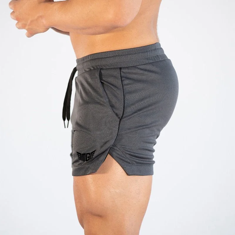 Nova maré profissional halterofilismo calções confortáveis rapidamente-seco respirável esportes shorts asiáticos tamanho calças de fitness masculino