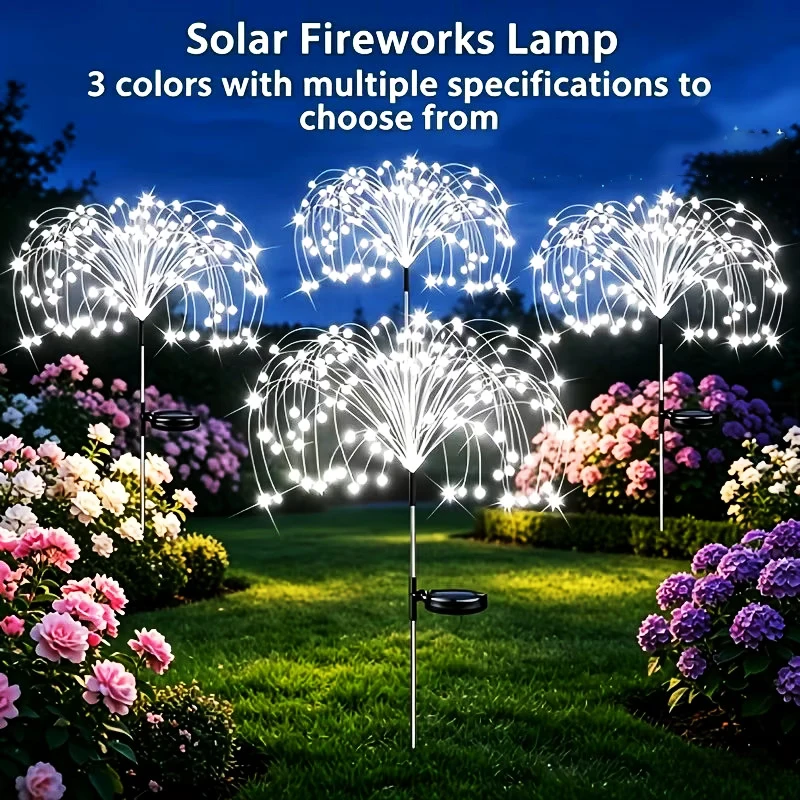 Xmas Decor Solar LED Garden Lawn Lights Waterproof IP65 Outdoor Solar Powered Stake Pathway Light for Yard Patio Landscape