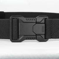 New Aluminum Alloy Quick Release Pluggable Buckle Elastic Belts for Men Durable Tactical Belt Cowboy Outdoor Army Belt Hunting