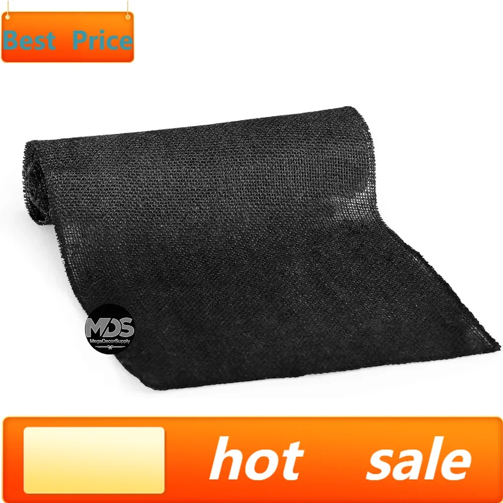 

BestsellerMDS 20 PCS 100% Natural Burlap Table Runners 12 x 72 Inch Rustic Farmhouse Country Vintage Boho Jute Runner for Weddin