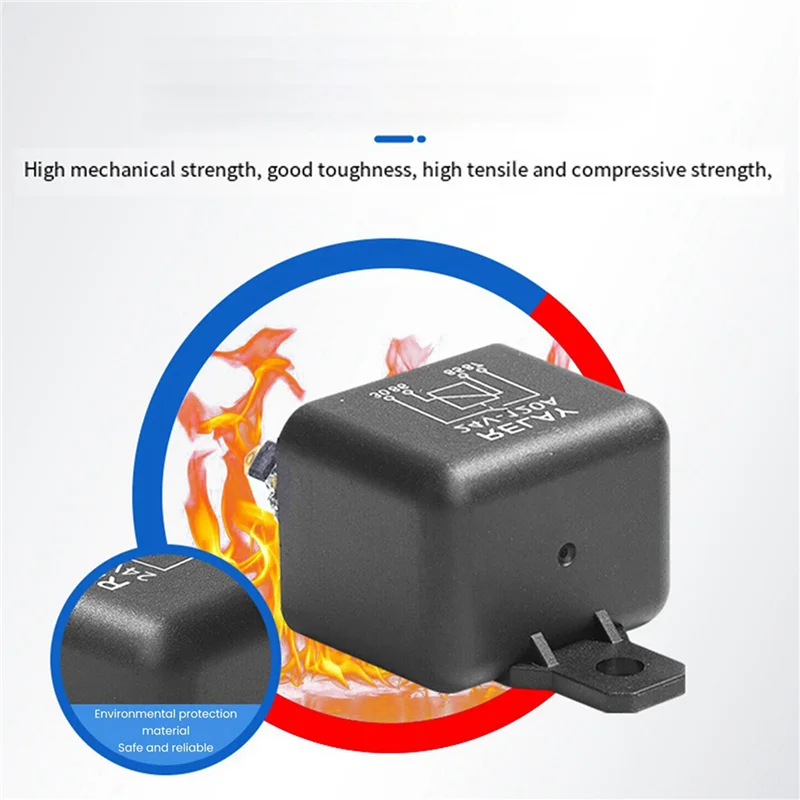 

2X Car Truck Motor Automotive Relay 24V 100A Continuous Type Automotive Car Relays Replacement