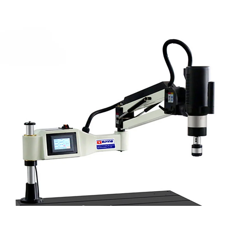 forLY M3- M36 CNC Electric Universal Vertical Tapping Drilling Machine with Chucks Easy Arm Power Tool Touch Screen