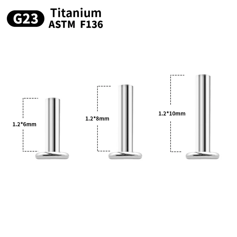 G23 Titanium Sparkly Green CZ Cluster Labret Stud ASTM F136 Titanium Internal Thread Lip Helix Piercing Jewelry Wholesale Bulk