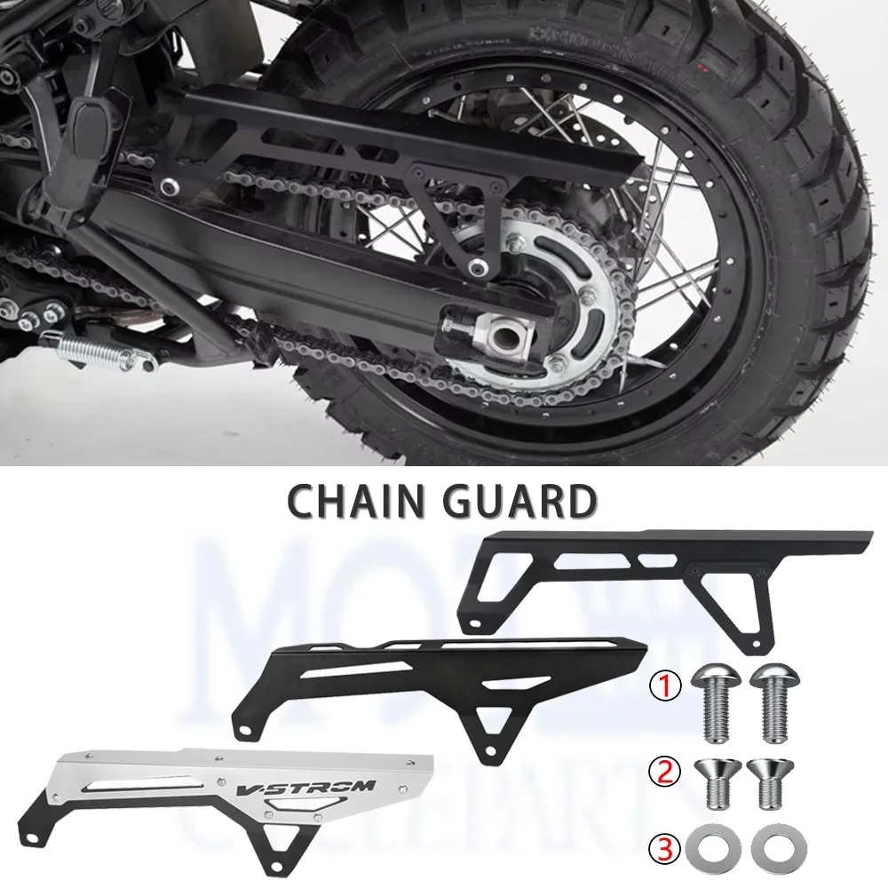 

2026 2025 2024 FOR Suzuki DL1000 DL1050 SV1000N SV1000S V-Strom 1000 V-Strom 1050 XT /DE Motorcycle Chain Guard Cover Protector
