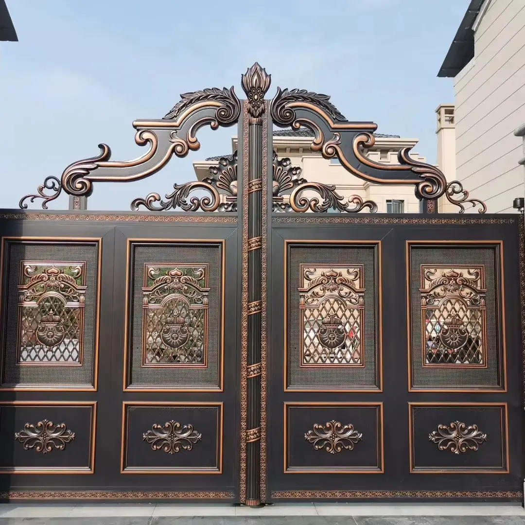 

Автоматические алюминиевые ворота для дома: дизайнерские решения для сада и жилых объектов