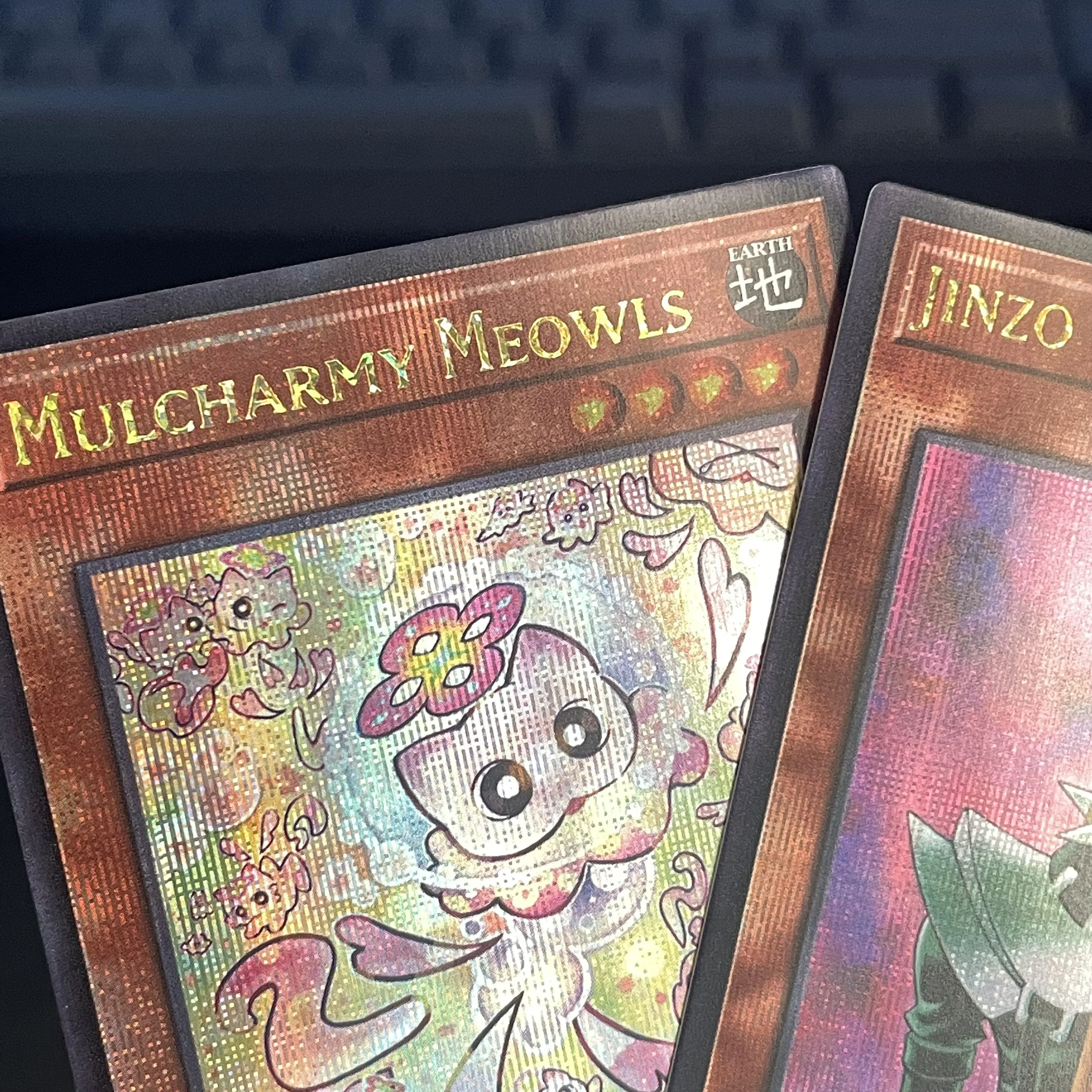 Afbeelding 7: YuGiOh! QCSER-kaarten RA03-EN099 JINZO MULCHAMY MEOLS RAIGEKI SPIEGELKRACHT YU-GI-OH Hoge kwaliteit proxy-kaart