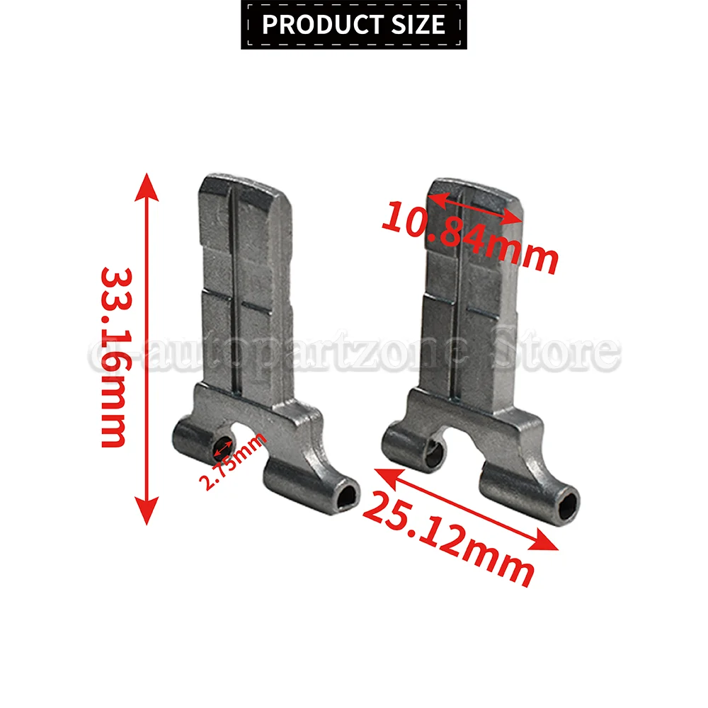 Ein Paar Schiebedach-Sonnenschutzhalterung, Schnallenschieber aus Metall für Citroen C4 Picasso 3000023127 3000023128 – Detail 3